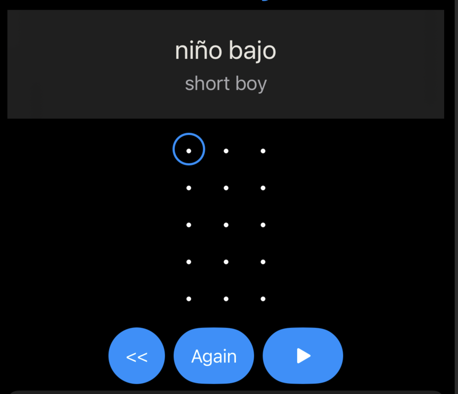 Library phrase playback controls